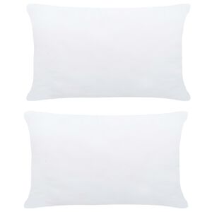 vidaXL Umpluturi de perne, 2 buc., alb, 60 x 40 cm
