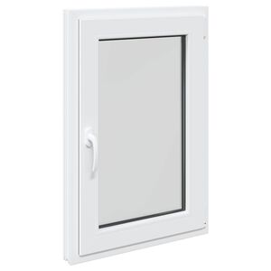 vidaXL Fereastră de subsol culoare internă albă RISOR 60 x 80 cm