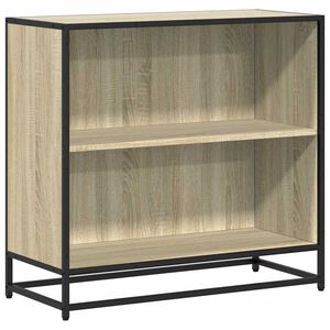 vidaXL Bibliotecă, stejar sonoma, 80,5x35x76 cm, lemn prelucrat