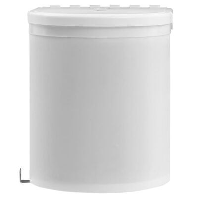 vidaXL Coș de gunoi încorporat de bucătărie, 12 L, plastic