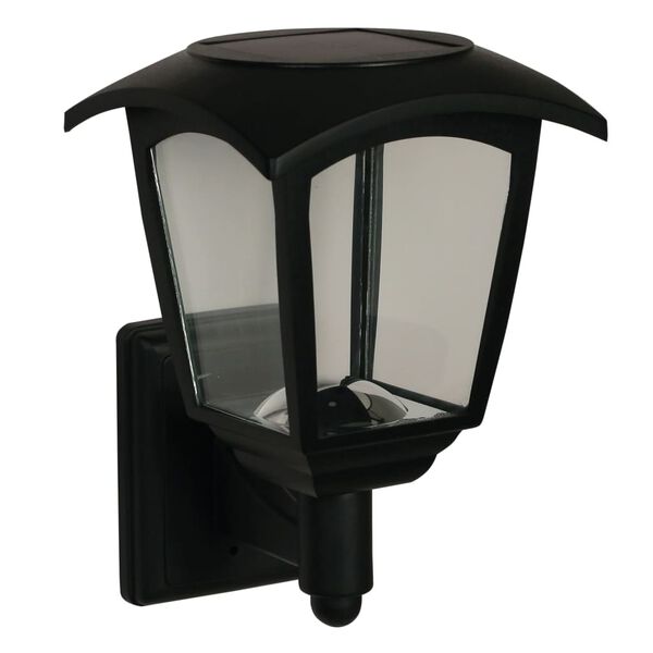 Luxform Aplică grădină solară inteligentă hibrid LED Minnesota, negru