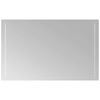 vidaXL Oglindă de baie cu LED, 80x50 cm
