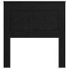 vidaXL Tăblie cap cu headboard Stejar Negru 80 cm Lemn compozit