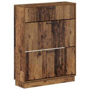 vidaXL Dulap pentru pantofi HOORN 78 x 24 x 100 cm Lemn prelucrat