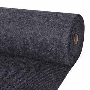 vidaXL Covor Antracit 1,2 x 20 m Poliester