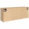 vidaXL Dulap perete baie stejar artizanal, 100x25x40 cm lemn prelucrat