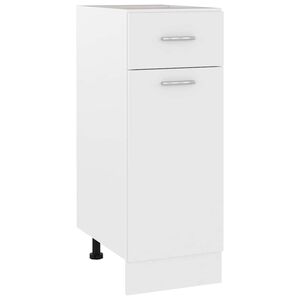 vidaXL Dulap inferior cu sertar &ldquo;Lyon&rdquo;, alb, 30x46x81,5 cm