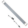 vidaXL Lampă LED de acvariu, aluminiu, 120-130 cm, IP67