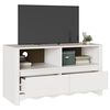 vidaXL Cabinet TV Drammen Alb 99 x 43 x 55 cm Lemn masiv de pin