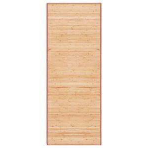 vidaXL Covor din bambus, maro, 80 x 200 cm