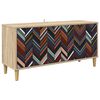 vidaXL Cabinet TV OMMEN 102 x 33 x 50 cm Sonoma Lemn prelucrat
