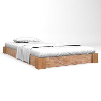 vidaXL Cadru de pat, 160 x 200 cm, lemn masiv de stejar