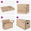 vidaXL Cutie de Mutare 20 pcs natural 59 x 31,5 x 31,5 cm Carton