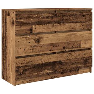 vidaXL Bufetă din lemn vechi 100x35x76 cm din lemn prelucrat