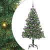 vidaXL Brad de Crăciun Verde 180 cm PVC