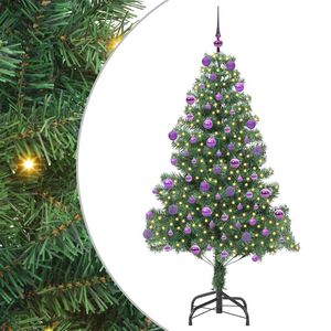 vidaXL Brad de Crăciun Verde 180 cm PVC