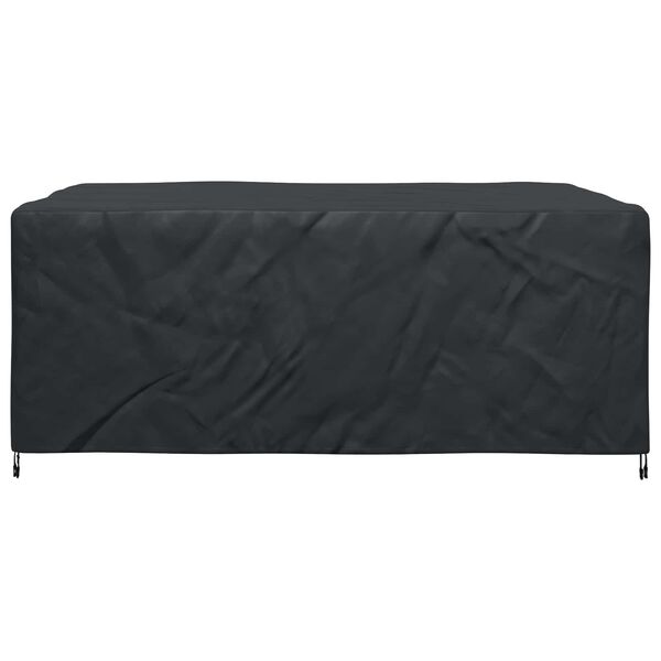 vidaXL Husă pentru mobilă Simplu Negru 240 x 190 x 90 cm 600D