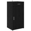 vidaXL Bufet cu sertar Stejar negru 45 x 42,5 x 93 cm Lemn compozit