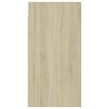 vidaXL Comodă TV, stejar Sonoma, 30,5x30x60 cm, lemn prelucrat