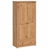 vidaXL Dulap PANAMA Miere 88,5 x 50 x 185 cm Lemn masiv de pin