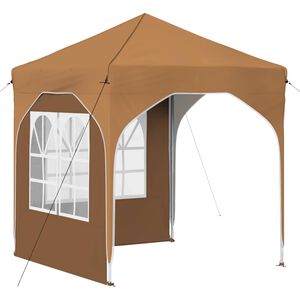 vidaXL Cort de Petrecere Pop-up 192 x 192 x 245 cm Bej