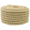 vidaXL Sfoară de Barcă 100 m 2 natural PP