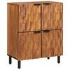 vidaXL Bufet Finisaj Acacia Maro 60 x 33 x 75 cm Lemn de mango solid