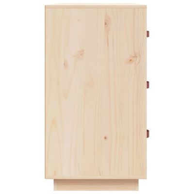 vidaXL Servantă, 80x40x75 cm, lemn masiv de pin