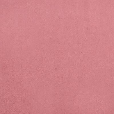 vidaXL Taburet, roz, 78x56x32 cm, catifea