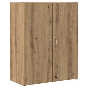vidaXL Dulap de birou Stejar Artizanal 70 x 32 x 77.5 cm
