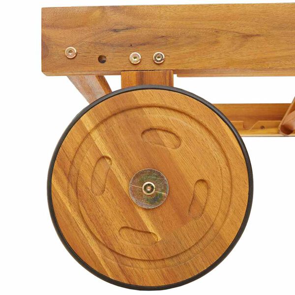 vidaXL Șezlong 2 pcs Bej 200 x 67 x 84 cm Lemn Solid de Acacia