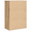 vidaXL Bufet cu sertar Stejar Artizanal 60 x 31 x 84 cm Lemn compozit