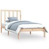 vidaXL Cadru de pat single, 90x190 cm, lemn masiv de pin