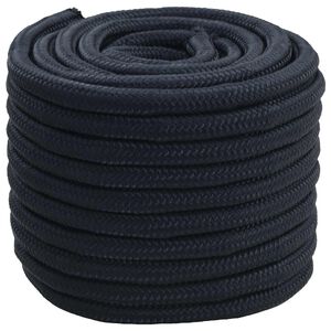 vidaXL Sfoară de Barcă 2 mm 25 m Albastru regal Poliester