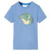Tricou pentru copii, albastru mediu, 128