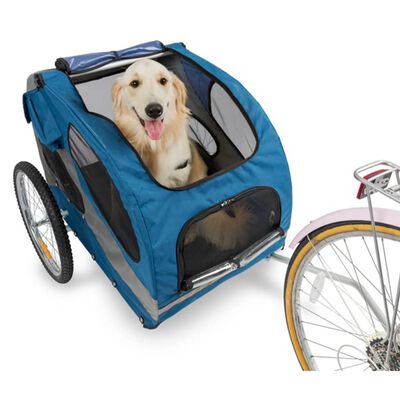 PetSafe Remorcă biciclete pentru câini „Happy Ride” L, albastru