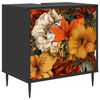 vidaXL Dulap de Baie GENNEP Stejar Negru 60 x 40 x 61 cm