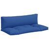 vidaXL Perne de paleți, 2 buc., albastru regal, material textil