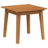 vidaXL Masă laterală Maro 45 x 45 x 40 cm Lemn Solid de Acacia