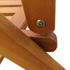 vidaXL Set mobilier de exterior, 7 piese, lemn masiv de acacia