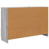 vidaXL Bufet cu sertar Gri Sonoma 100 x 30 x 65,6 Lemn compozit