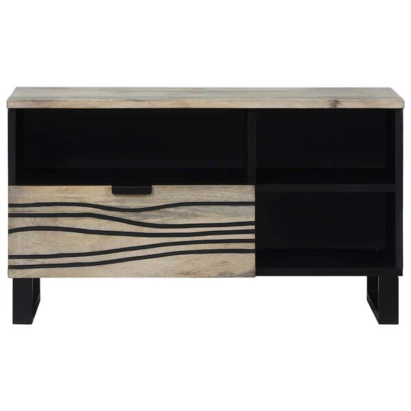 vidaXL Unități TV cu sertar Alb 80 x 33 x 46 cm Lemn compozit