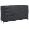vidaXL Husă pentru mobilă Simplu Negru 180 x 70 x 90 cm 600D