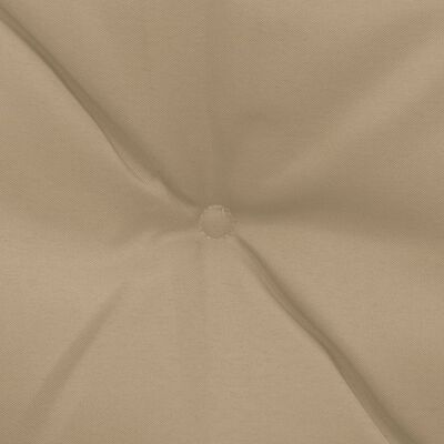 vidaXL Perne pentru balansoar, 2 buc., bej, 50 cm, material textil