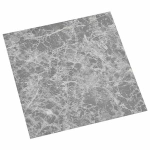 vidaXL Plăci de pardoseală autoadezive Gri și alb 30,5 x 30,5 cm