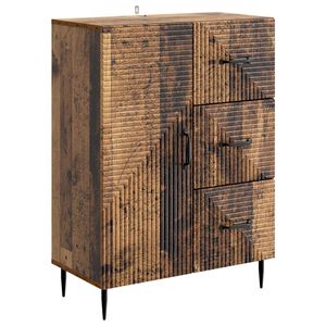 vidaXL Bufet cu sertar Lemn vechi 66 x 34,5 x 89,5 cm Lemn prelucrat