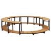vidaXL Mobilier de &icirc;mprejmuire spa, 273x53 cm, lemn masiv de acacia