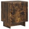 vidaXL Dulap de noapte Stejar fumuriu 43 x 34,5 x 50 cm Lemn prelucrat