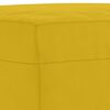 vidaXL Set de canapele cu perne, 4 piese, galben, catifea