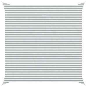 vidaXL P&acirc;nză de umbră Gri deschis și alb. 5 x 5 m